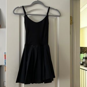 Offline by aerie black tennis dress with built in shorts size s